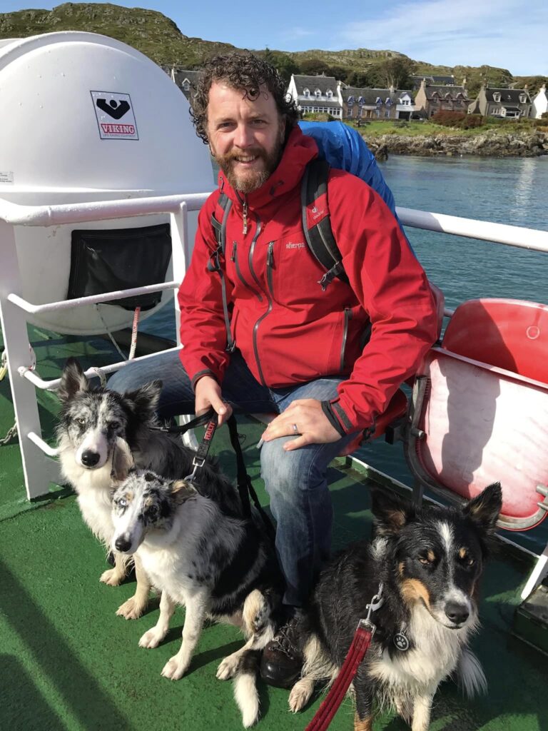The Scottish dog behaviourist dog transport
